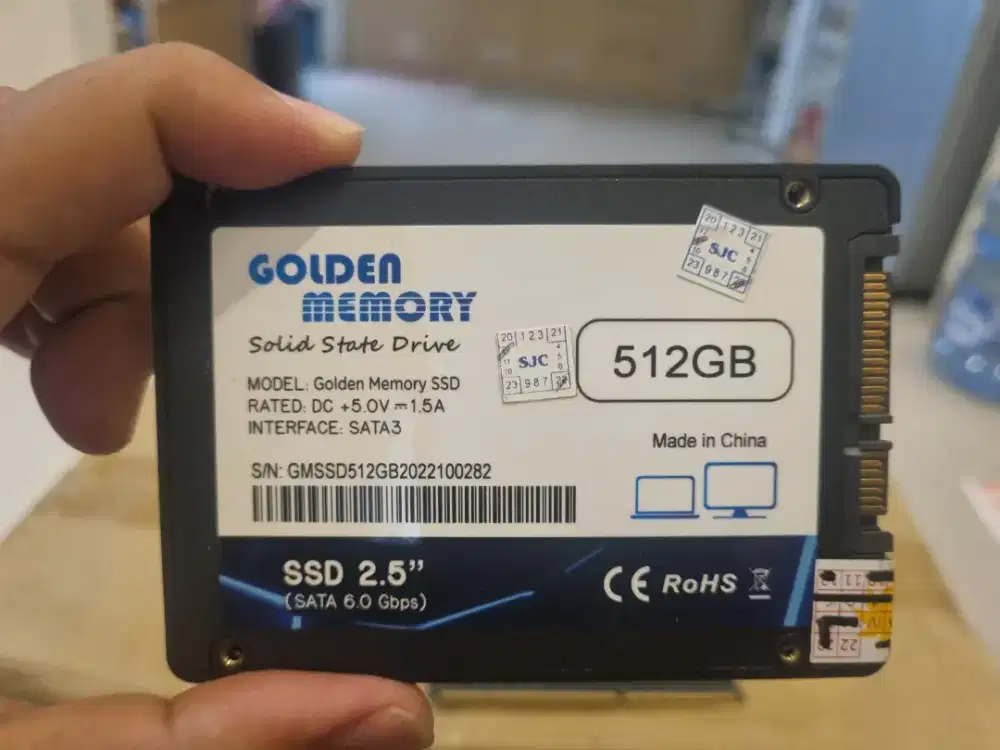jual SSD 512 DAN RAM 8 GB