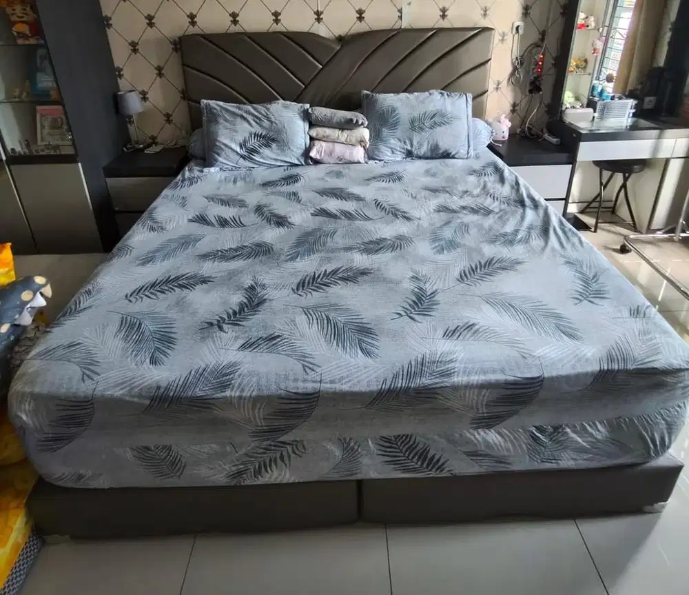 Spring bed comforta 200x200 complete divan
