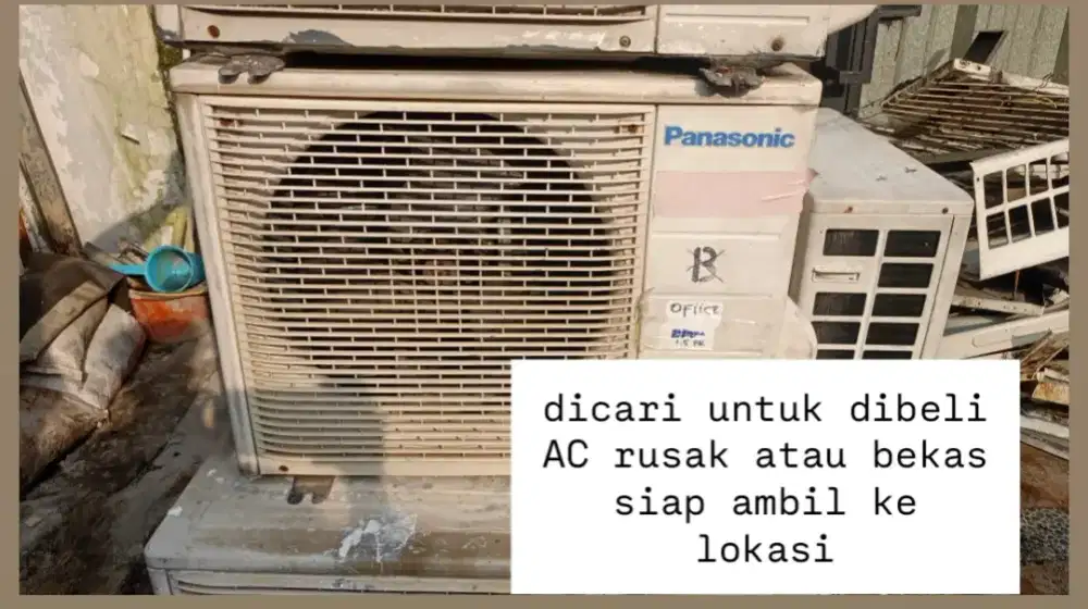 Tampung AC bekas