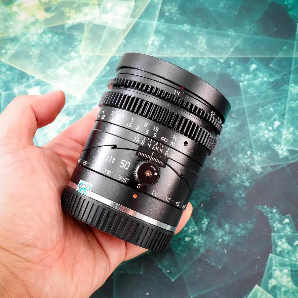 TTartisans Tilt 50mm f1.4 for Nikon Z. Fullset Mulus Sekali