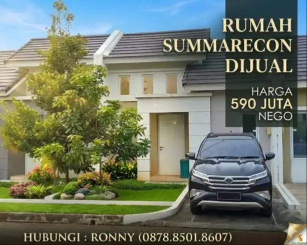 RUMAH DIJUAL DI SUMMARECON KARAWANG TIMUR
