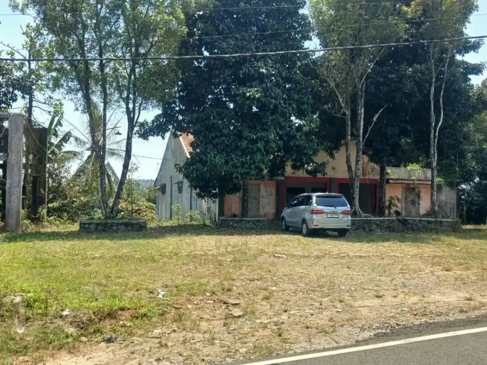 dijual lahan dan bangunan bekas pabrik air mineral