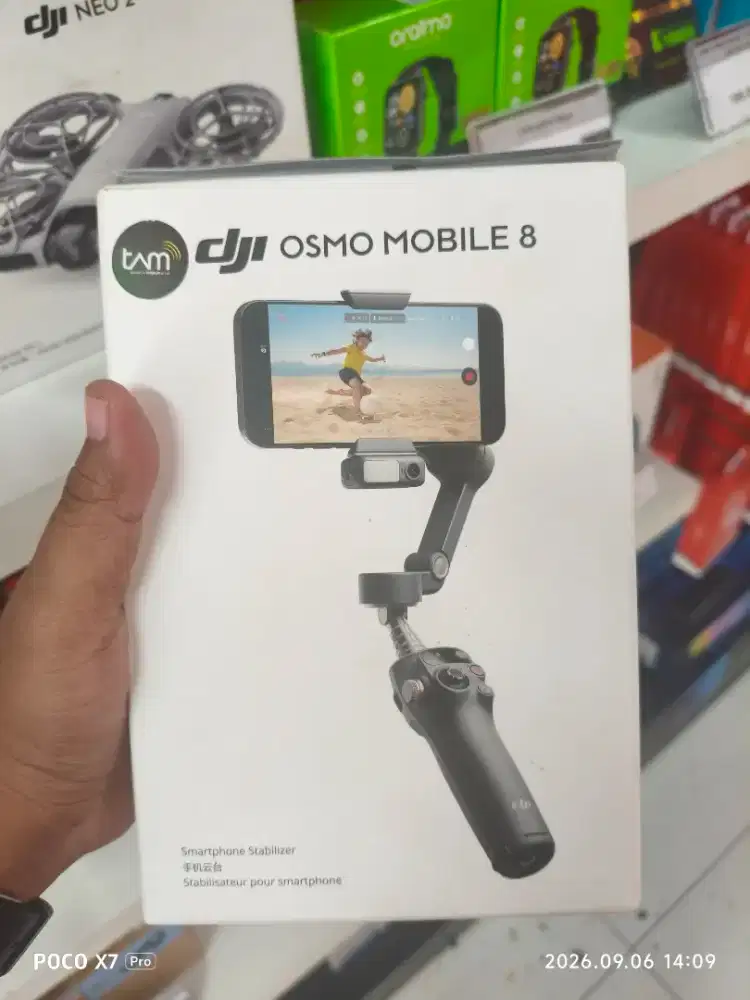 DJI Osmo Mobile 8 Gimbal Promo Bisa Kredit 5 menit Acc
