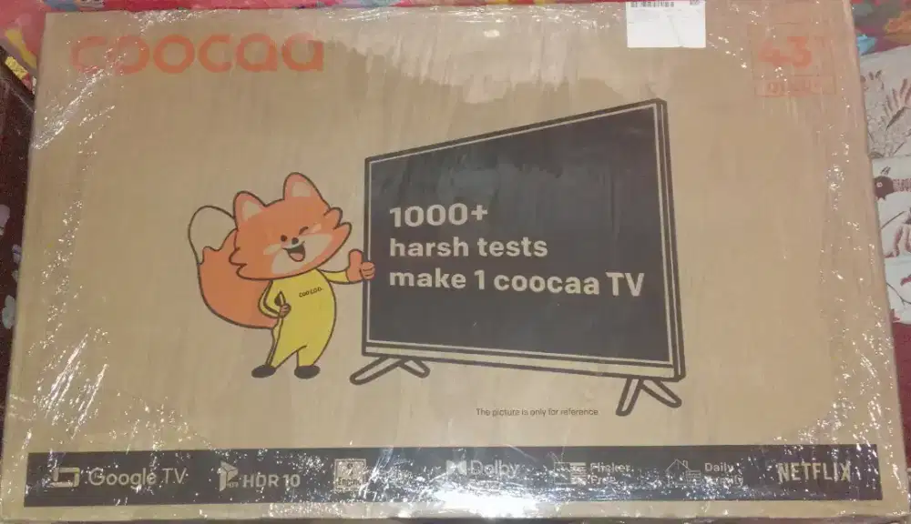 TV COOCAA GOOGLE 43inch 43Q66 QLED