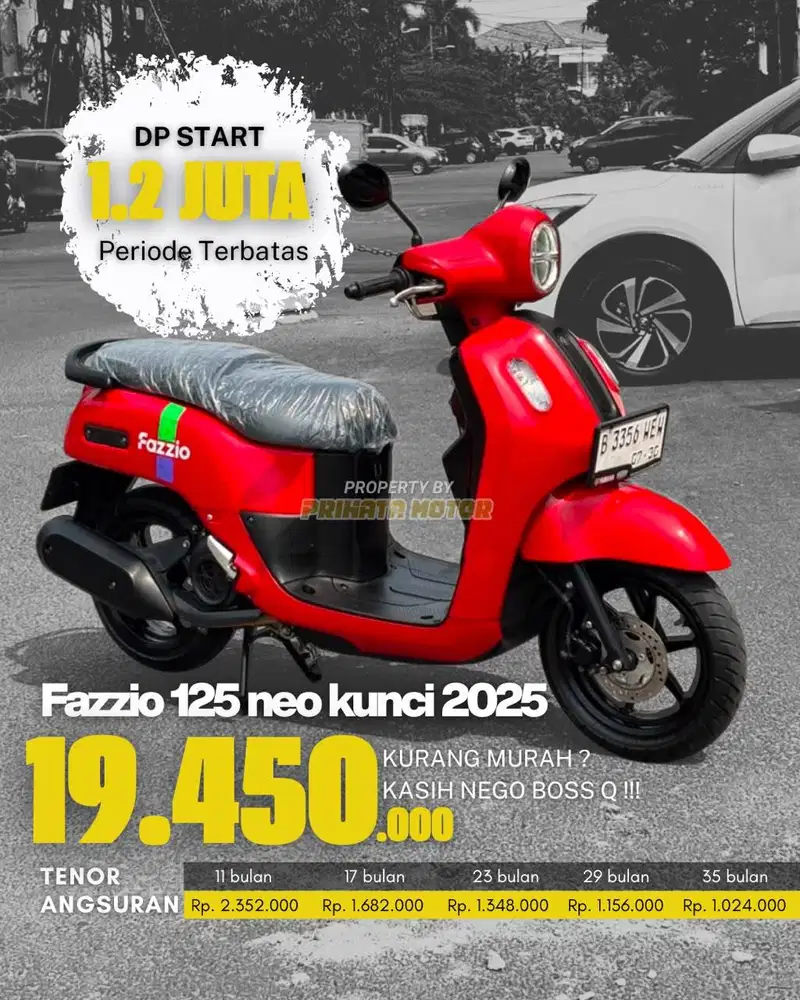 YAMAHA FAZZIO 125 NEO KUNCI 2025