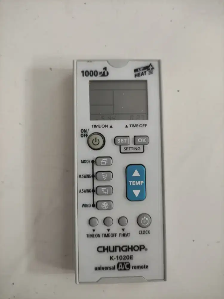 Remot AC multi fungsi chunghop