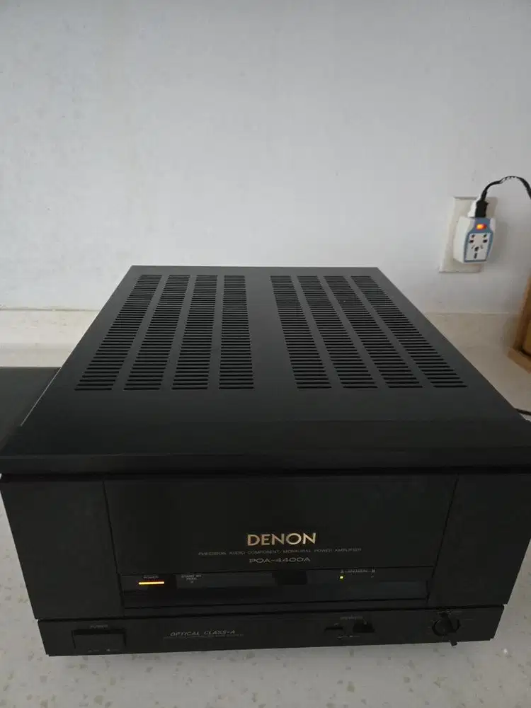 Denon POA-4400A. (Monaural Power Amplifier) sepasang