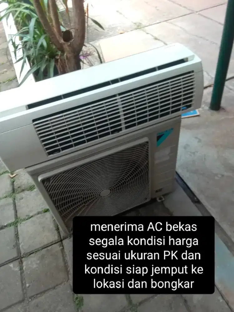 Terima AC bekas