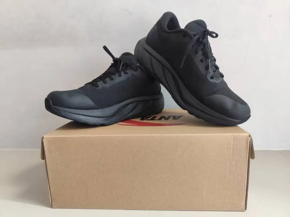 Sepatu Running Anta Men Travel 2.5 PG 7 Hitam Size 44