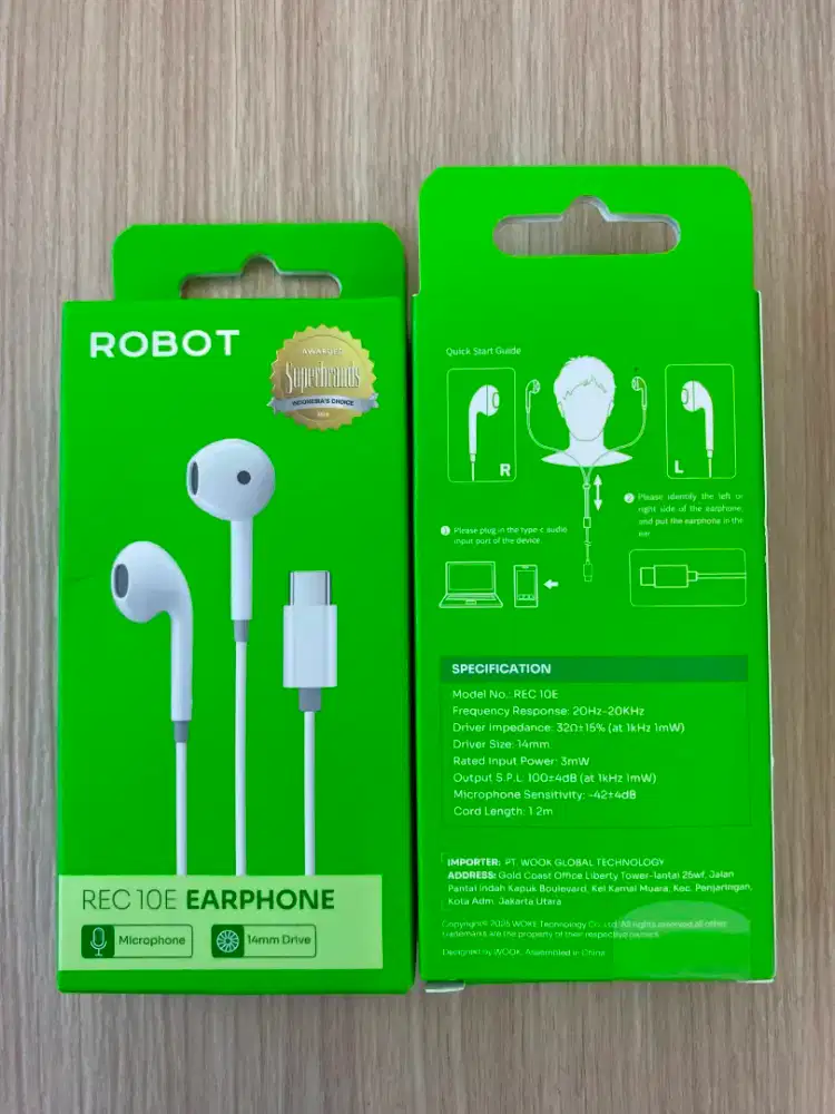 HF Cable Robot REC10E White