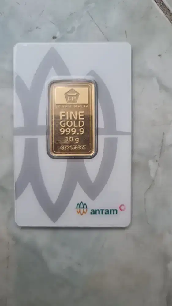 Logam mulia 10 gram antam tahun 2023