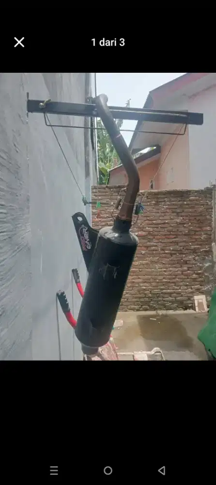Kenalpot proliner standart belah