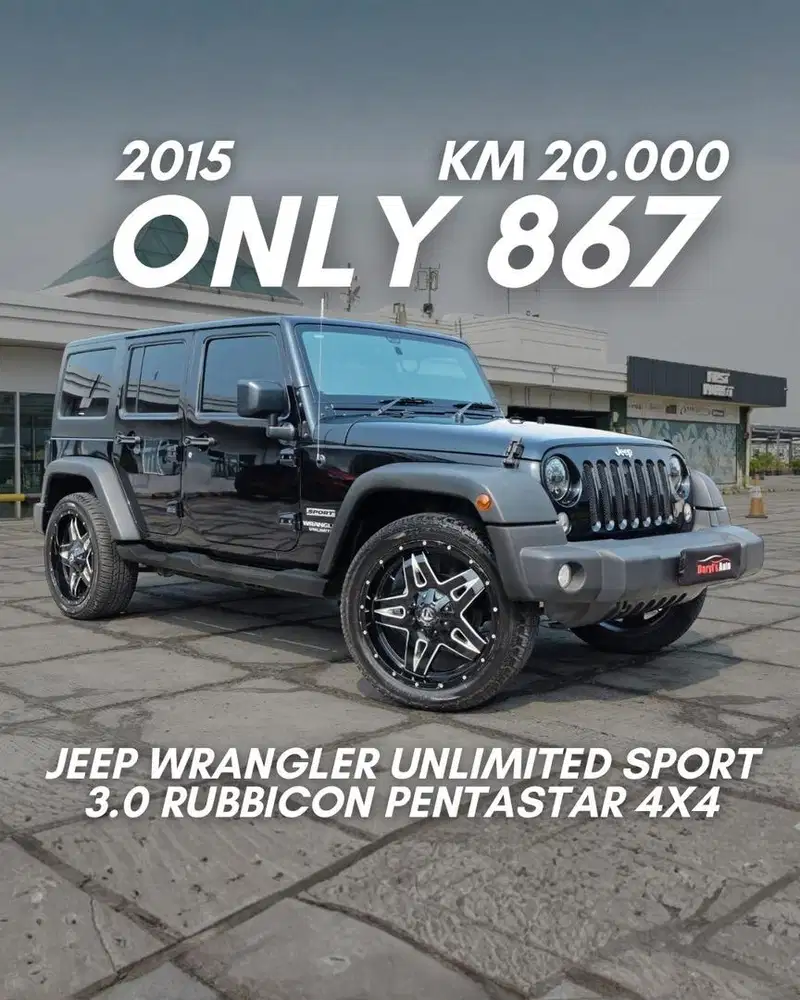 JEEP WRANGLER RUBICON Sport 4x4 3.0 Bensin