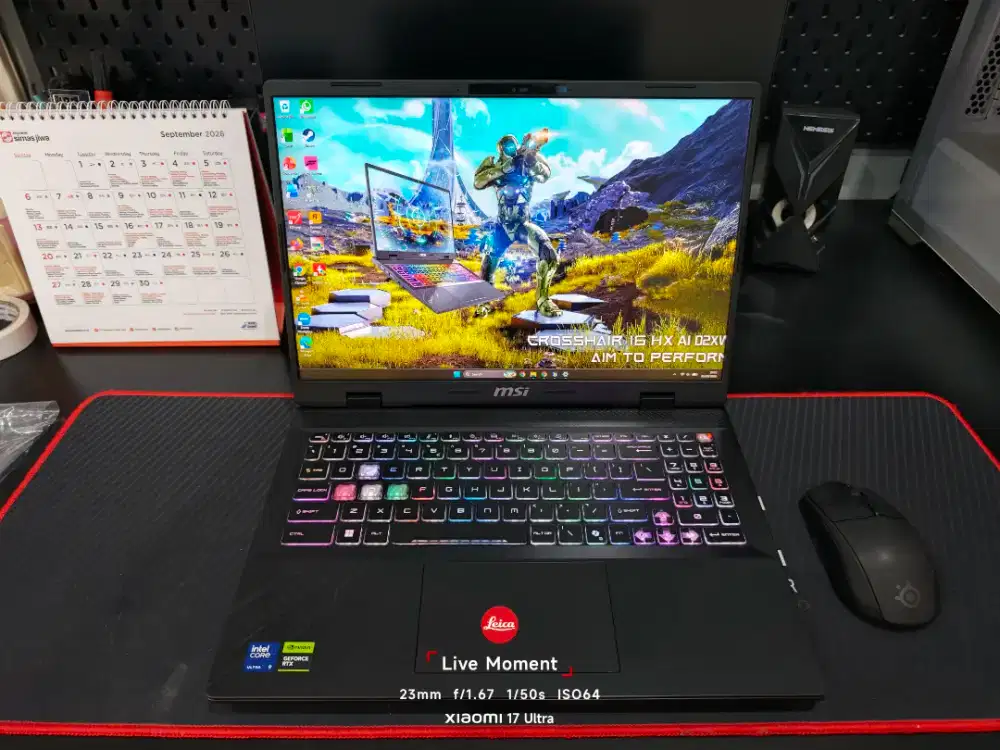 MSI CROSSHAIR 16HX RTX 5070 ULTRA 9 275HX 32GB 1TB RESMI ADP FULLSET