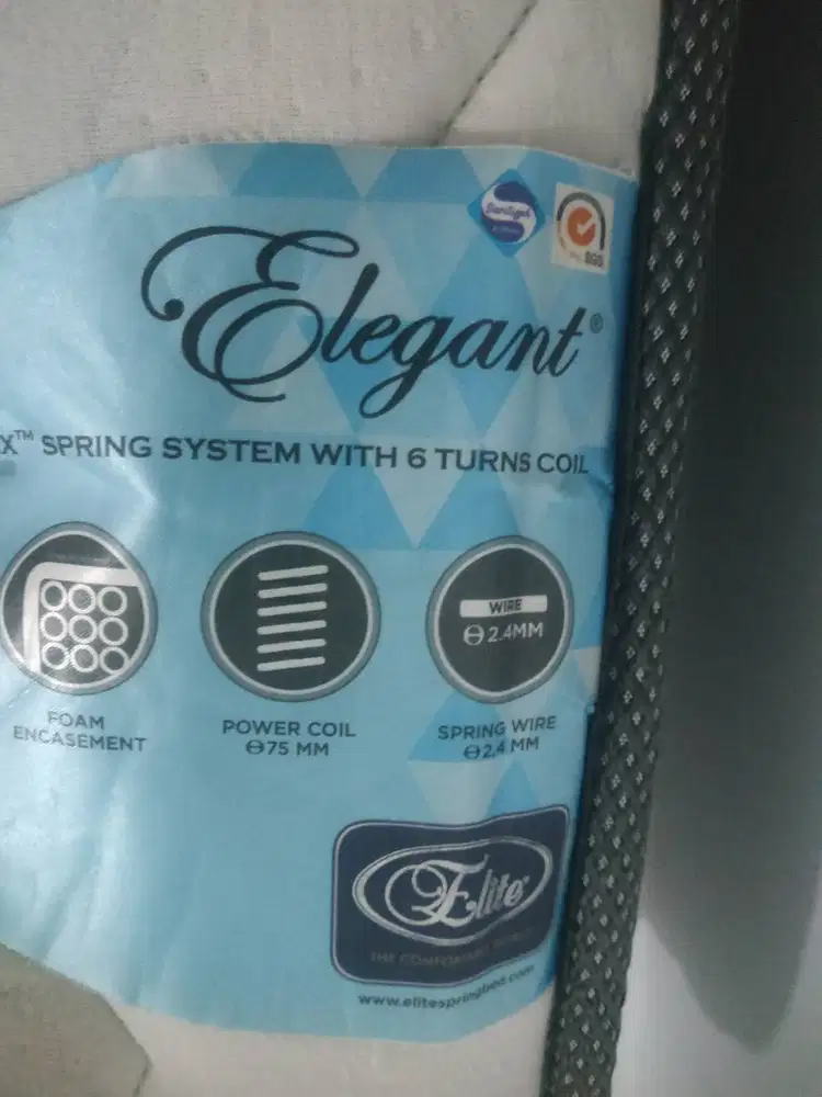 Kasur springbed elegant empuk mulus