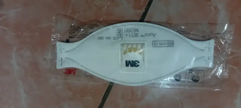​Masker Ori 3M Aura 9211+ N95 Respirator Katup - Eceran