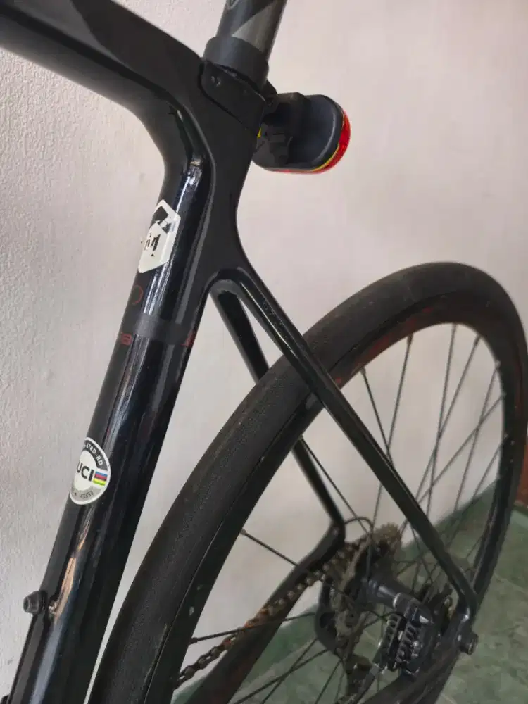 Jual Polygon Strattos S7D Carbon 105 Size 58