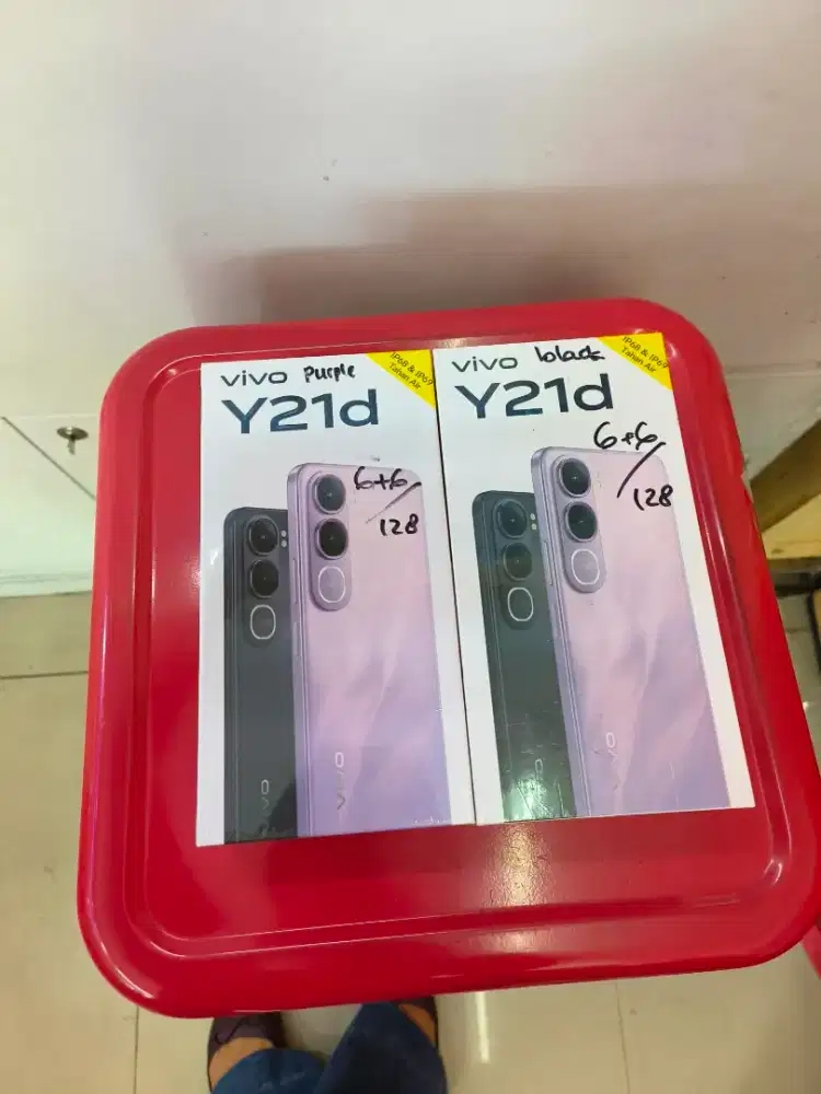 Vivo Y21D 6/128 Bergaransi Resmi 12 Bulan