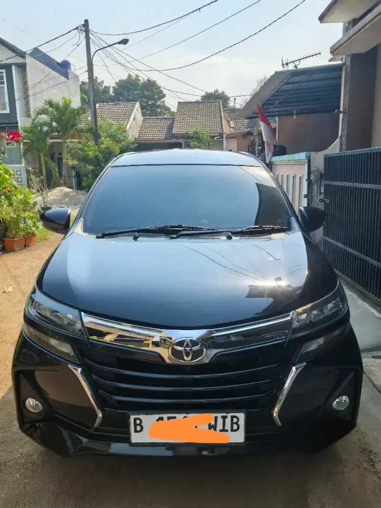 DIJUAL AVANZA TYPE G TAHUN 2021 Hitam