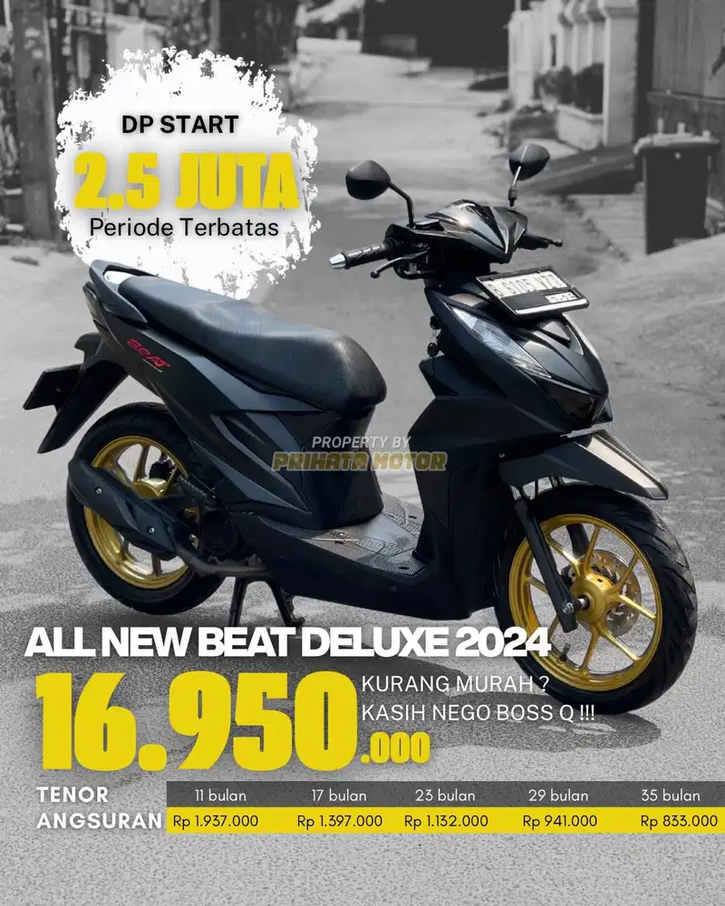 HONDA ALL NEW BEAT DELUXE 2024