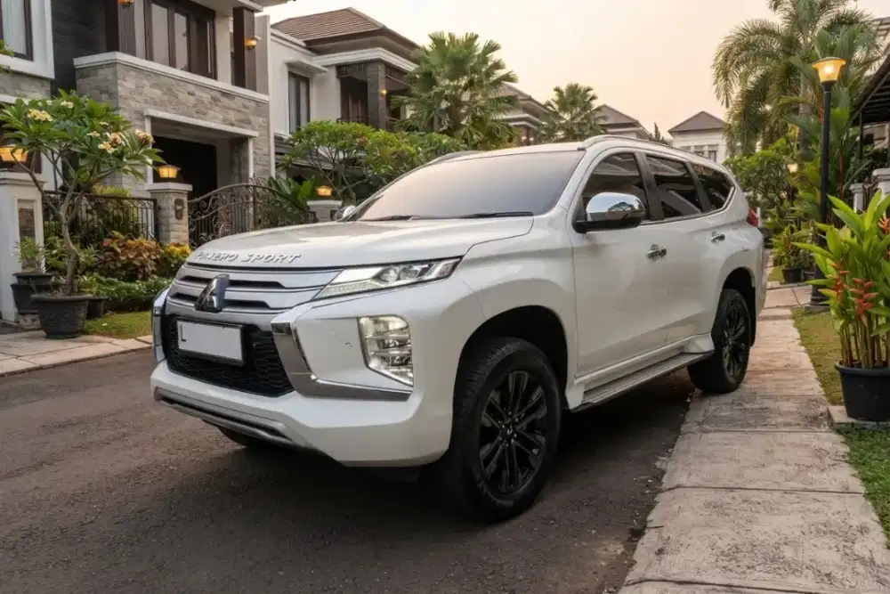 Pajero Dakkar Disel Matik Putih 2023 Liat Pasti Suka Odo 20 rb an