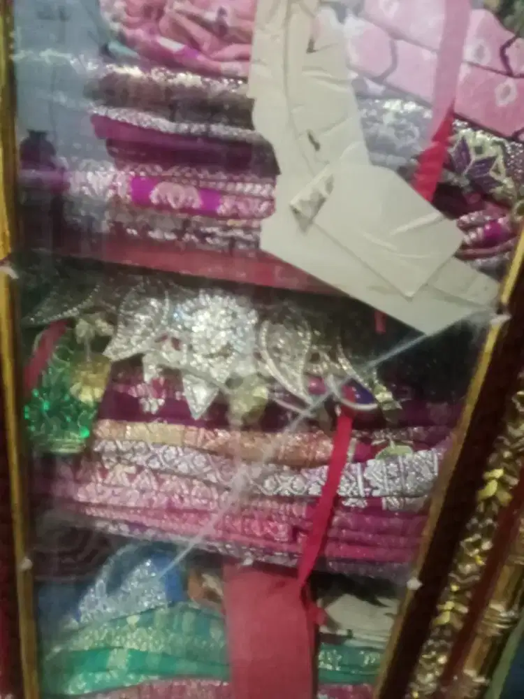 Dijual berbagai kain dan selendang songket asli, koleksi, 99% bagus