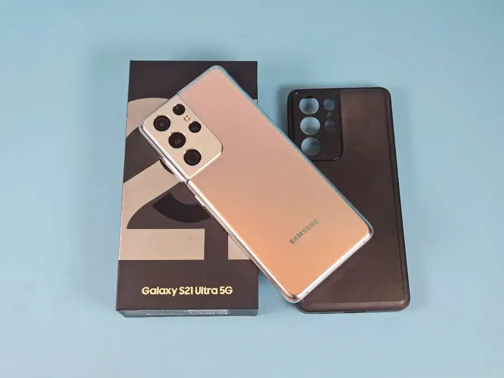 Samsung S21 Ultra 5G Ram 16GB Rom 512GB mulus fullset Resmi SEIN