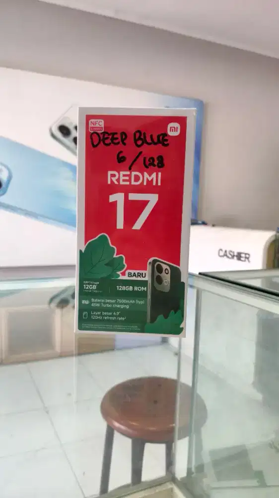 Redmi 17 6/128 Garansi Resmi Baruu Segel