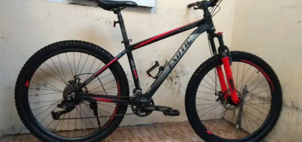 Dijual cepat murah sepada gunung Exotic by pacific uk 27.5 9 Speed