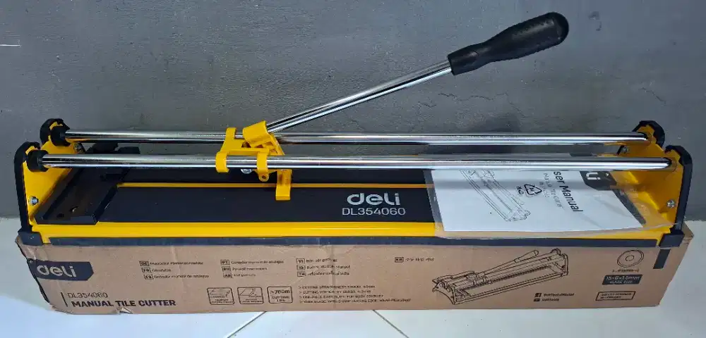 DELI tile cutter alat potong manual granit keramil 60 cm