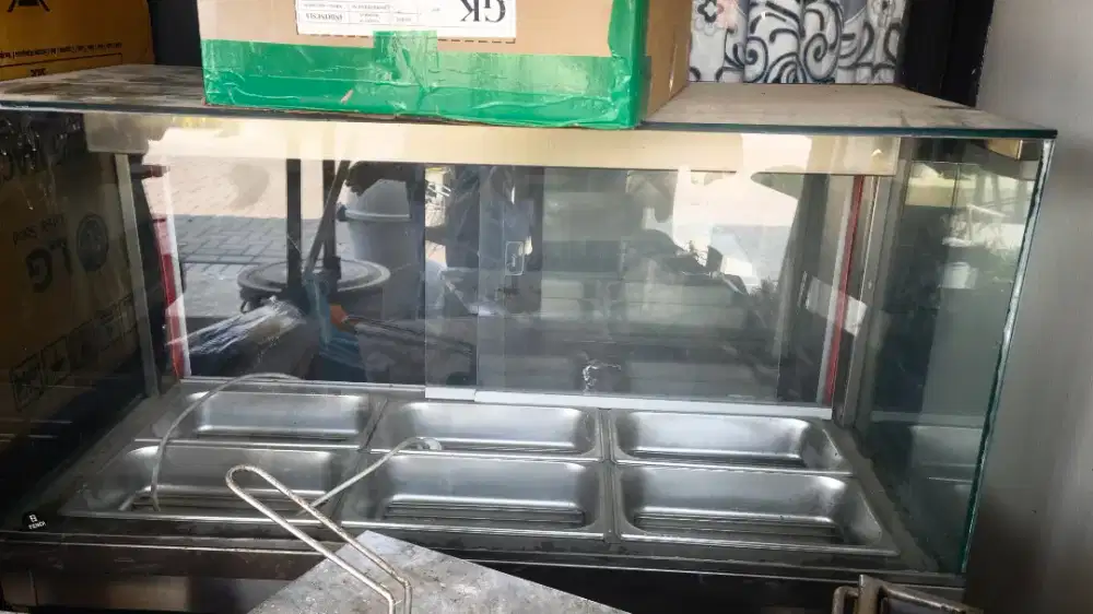 Deep fryer dan bain marie