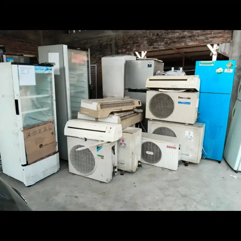 DIBELI TERIMA AC BEKAS RUSAK ROSOK ELEKTRONIK DLL SIAP BORONG