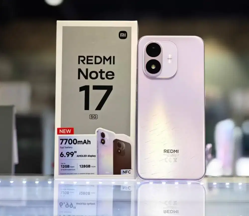 Pre Order REDMI NOTE 17 SERIES CASHBACK 300K