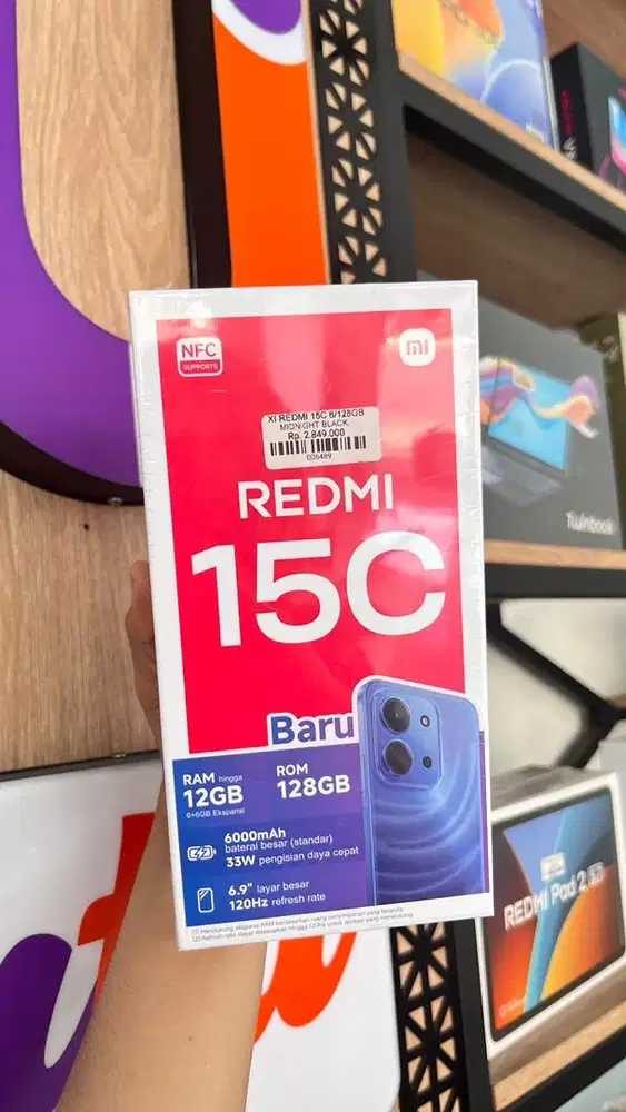 REDMI 15C 6/128GB