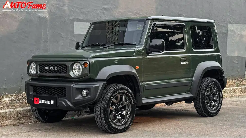 KM18RB  Suzuki Jimny 4x4 AT All Grip 3 Pintu NIK 2019 Jungle Green On