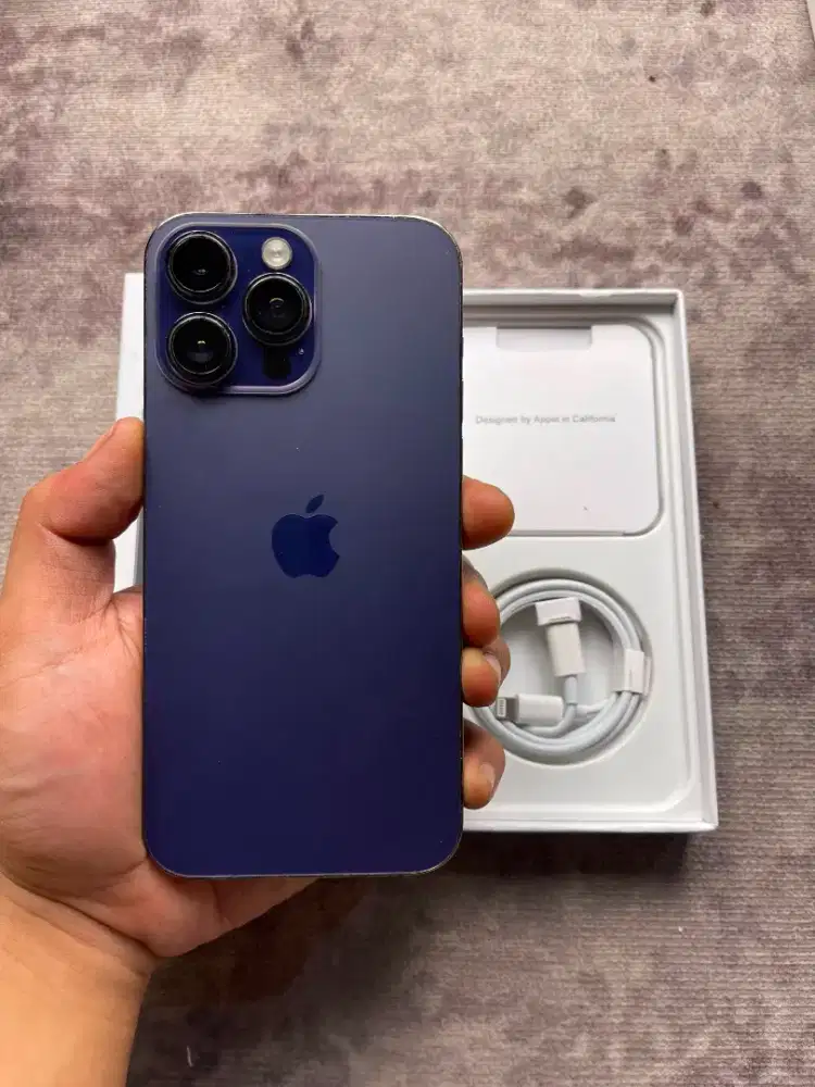 iPhone 14 Pro Max 256GB Deep Purple Regist Resmi