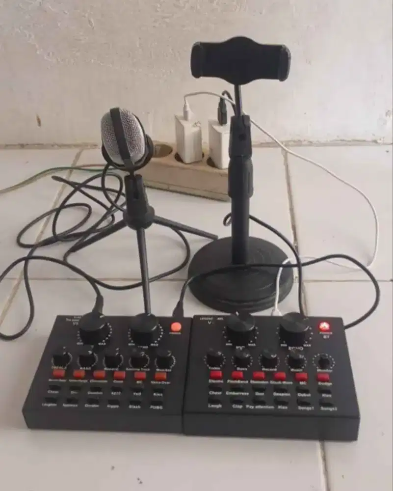 Sound card set live
