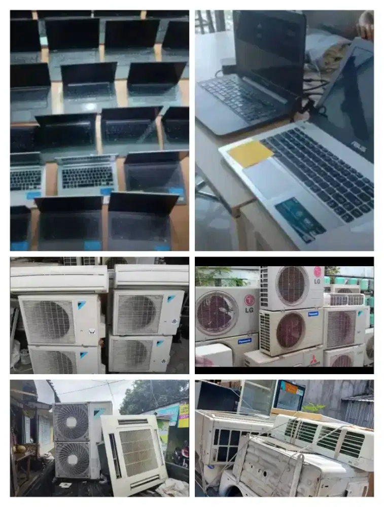 DIBELI TERIMA AC BEKAS RUSAK ROSOK ELEKTRONIK DLL SIAP BORONG