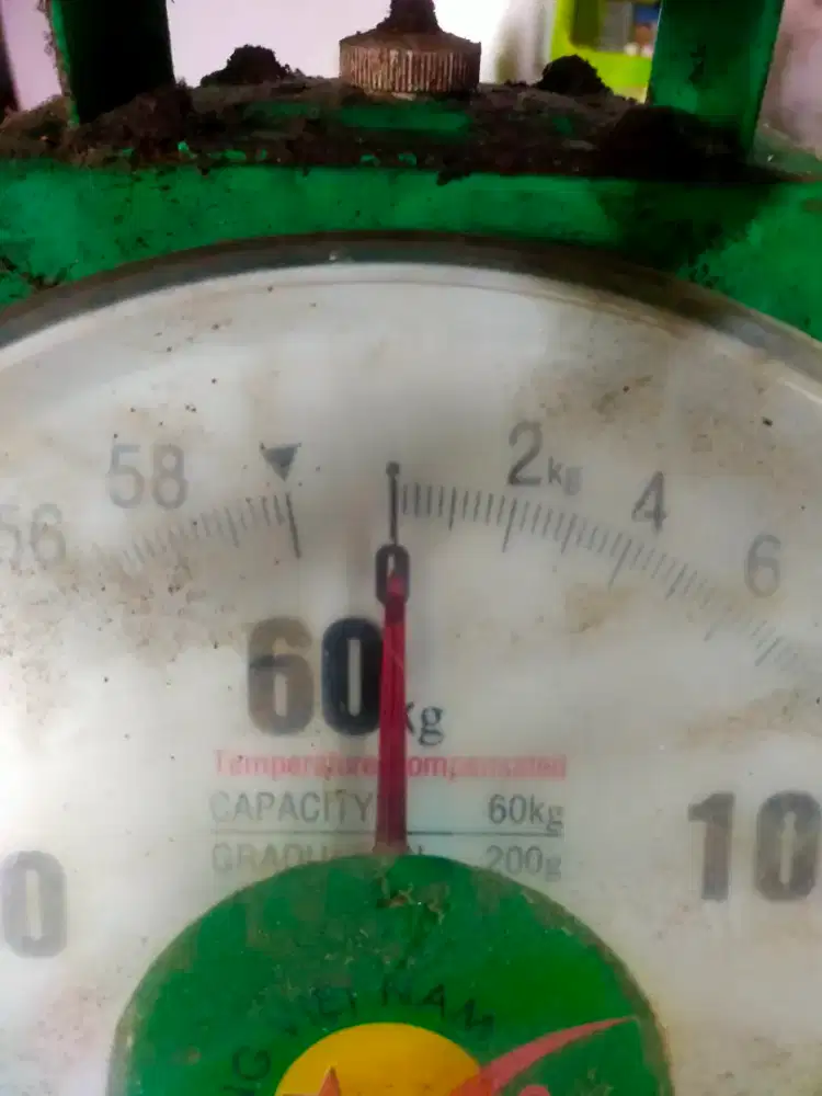 Timbangan 60 kg jarang dipakai