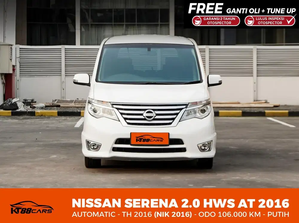 CASHBACK 2JUTA Nissan Serena HWS AT Tahun 2016