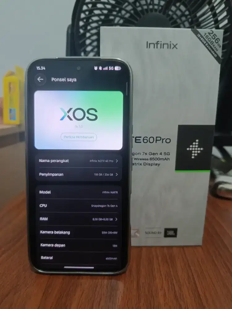 INFINIX NOTE 60 PRO 8/256GB TITANIUM