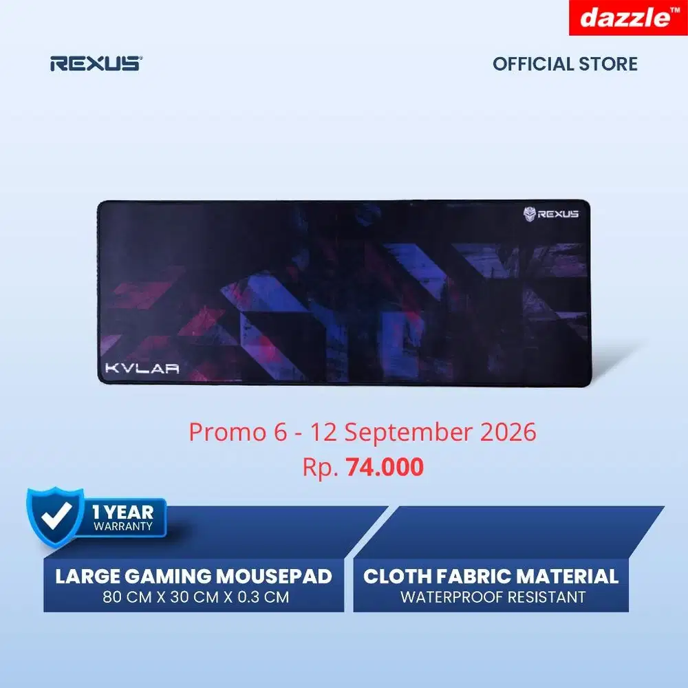 Mousepad Rexus T10 KVLAR