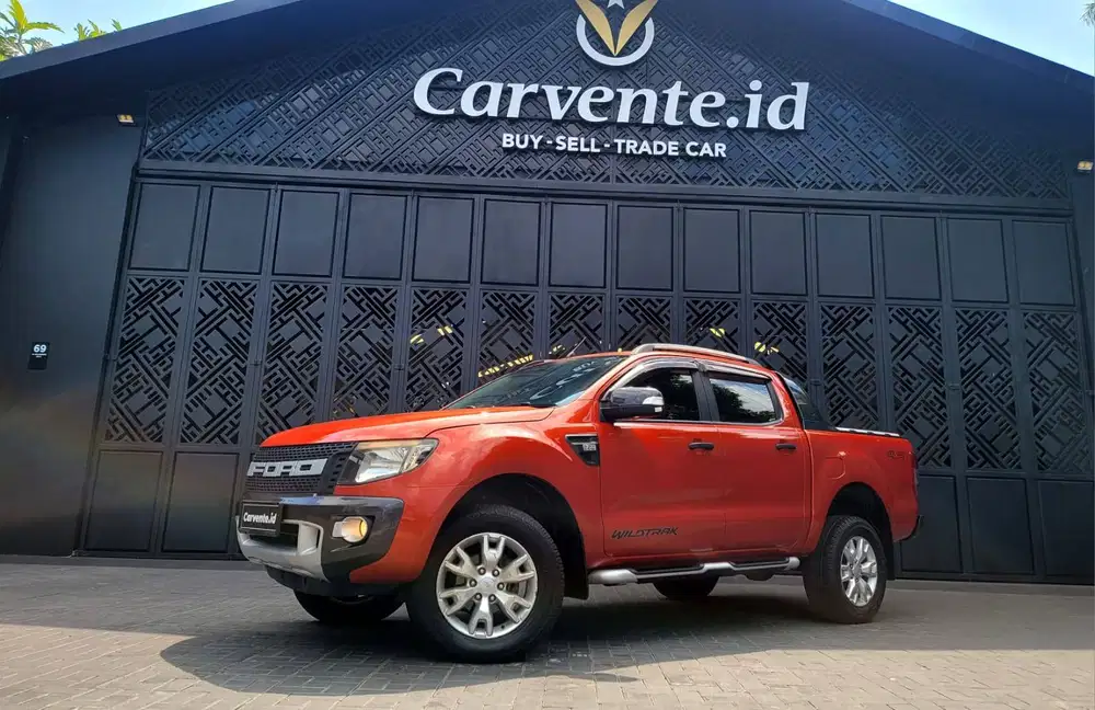 FORD RANGER WILDTRACK 2.2 4X4 AUTOMATIC 2014 LOW 60K RARE FULL OPTION