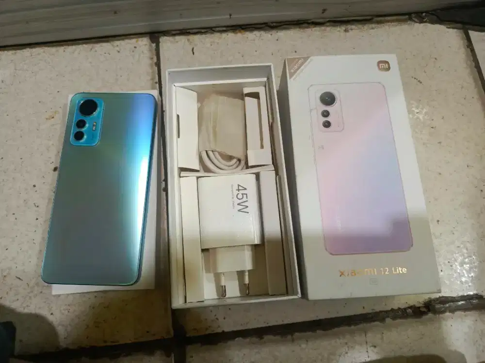 Xiaomi 12 lite 5G ram 8/256 GB second fullset