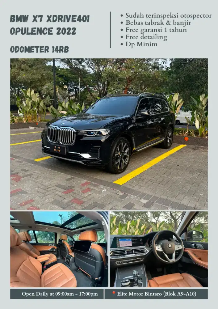 BMW X7 xDrive40i Opulence 2022