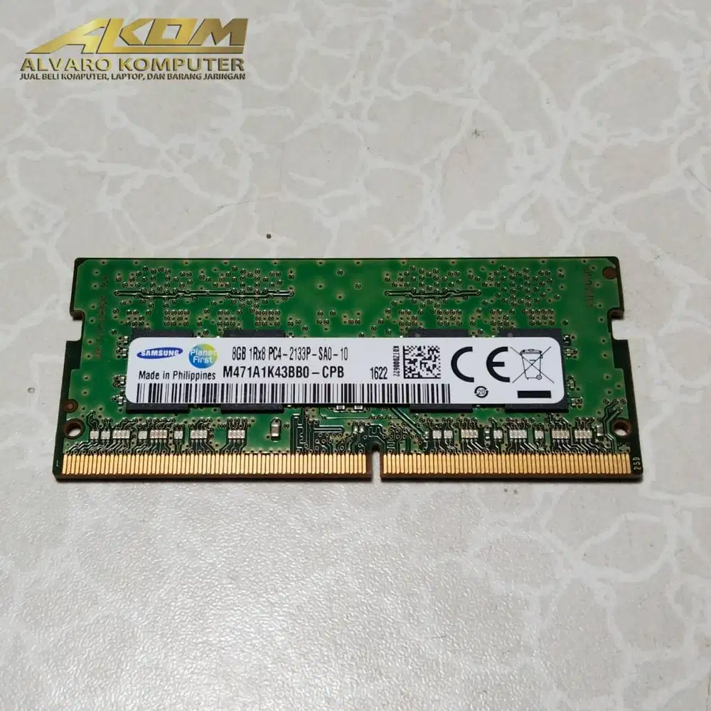 RAM Laptop Sodim DDR4 Samsung 8GB PC4-2133P