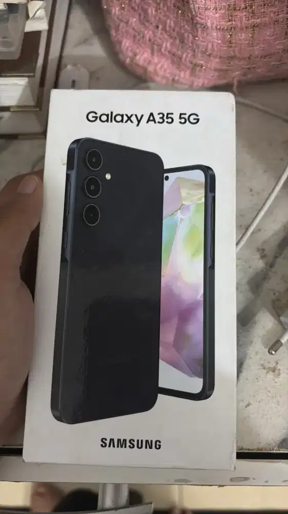 samsung A35 warna navy