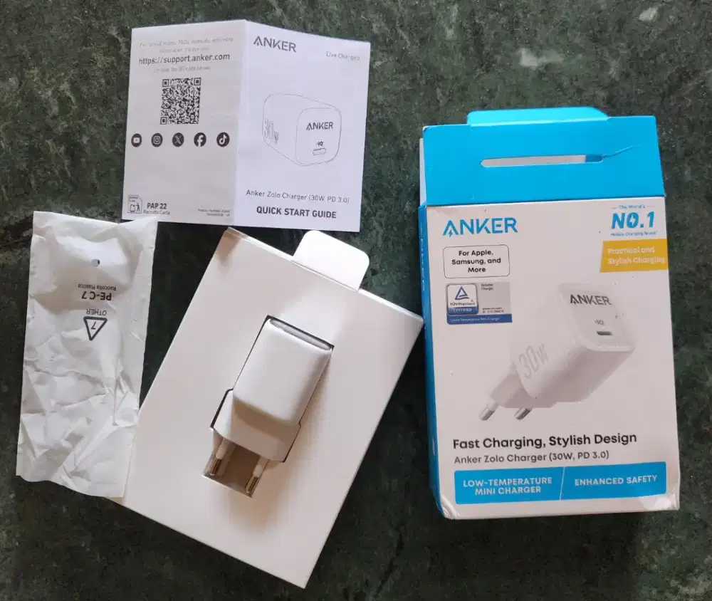 adaptor chager anker 30w