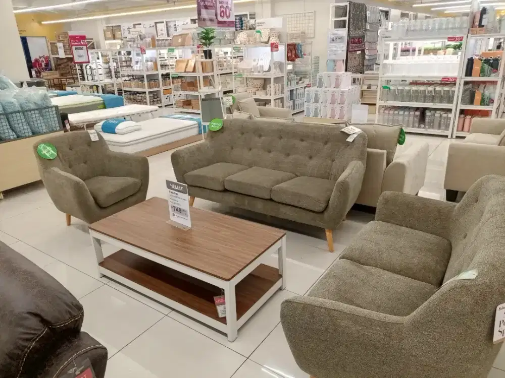 Sofa set Murah Zayn grey