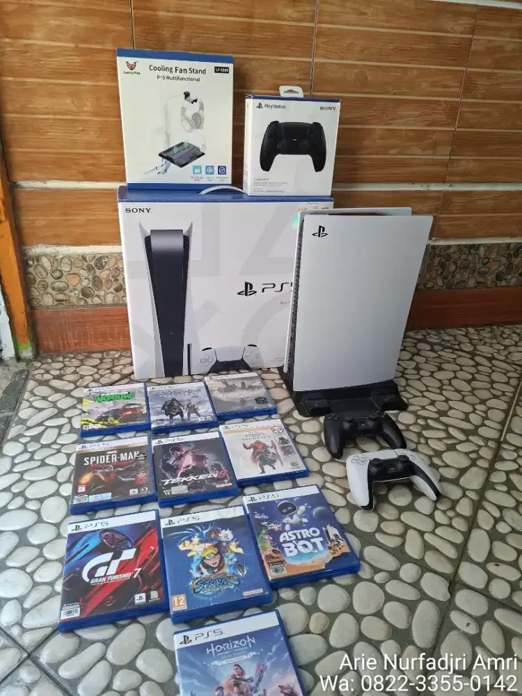PS5 DISK SSD 825GB RESMI INDO FULLSET BISA TUKER TAMBAH